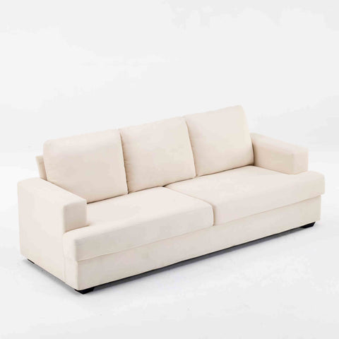 Simple fabric sofa for small-sized living room