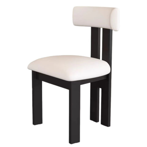 Shoehorn solid wood dining chair