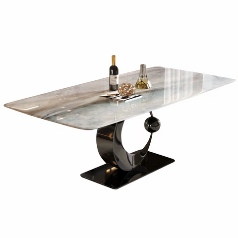 marble dining table