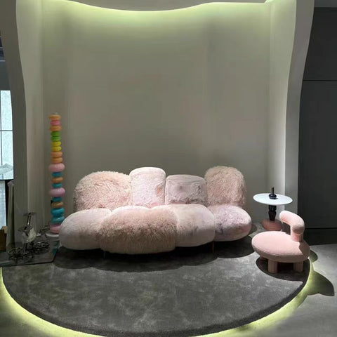 PLUSH POWDER PUFF SOFA