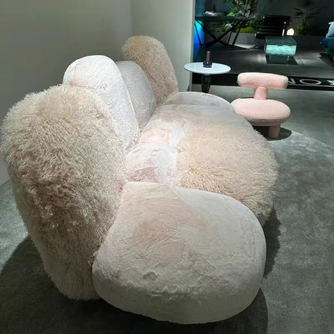PLUSH POWDER PUFF SOFA