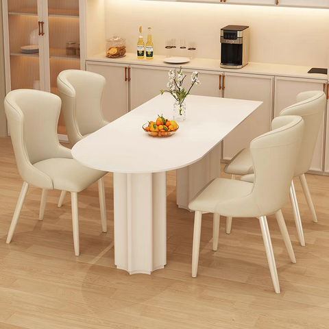 Simple dining table and chair