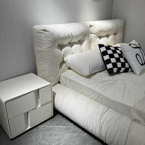 SAIMAH SOFT HEAD BED FRAME Double/Queen/King