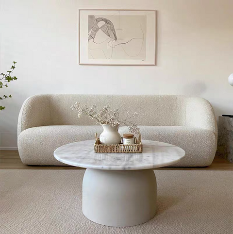 (Pre order)Lamb's wool sofa