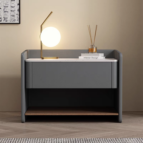Light luxury Italian bedside table