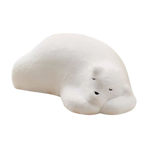 White Sleeping bear sofa