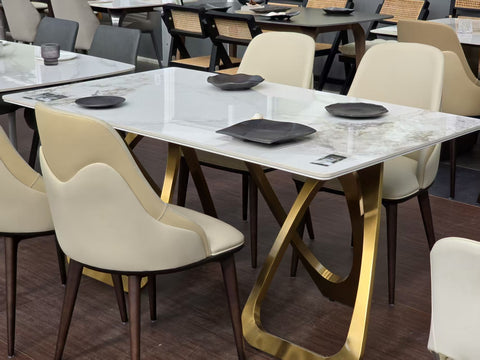 sintered stone dining table
