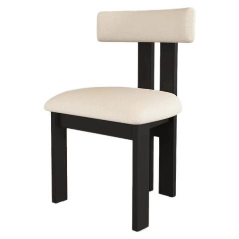 Shoehorn solid wood dining chair