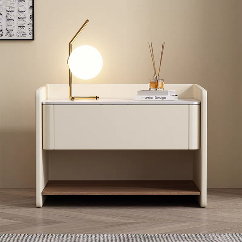 Light luxury Italian bedside table