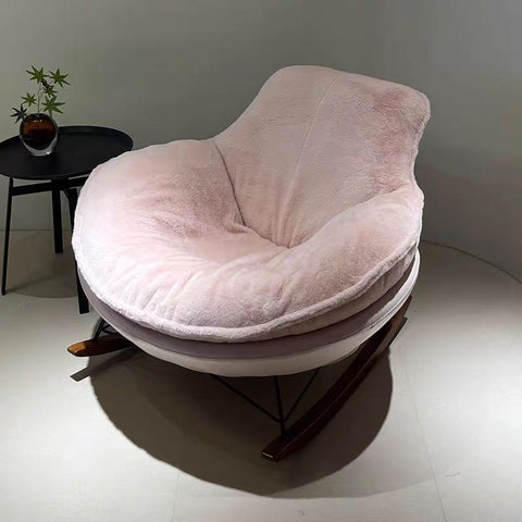 White Penguin rocking chair
