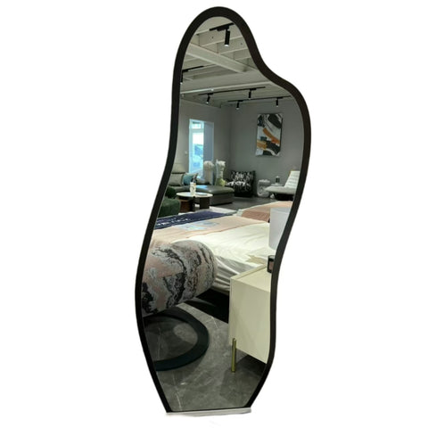 Black Cloud-Shaped Mirror