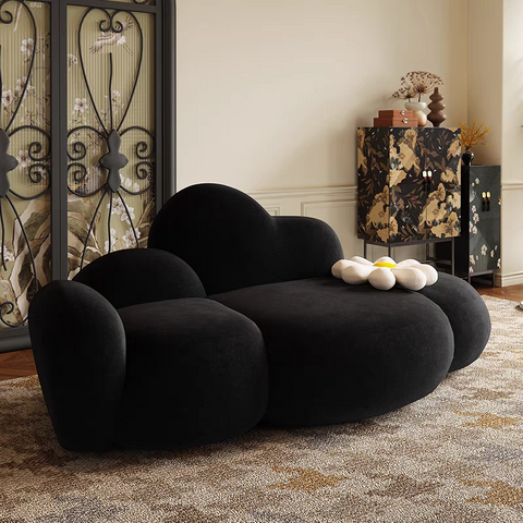 (Pre order)Cloud puff lamb fleece special-shaped sofa