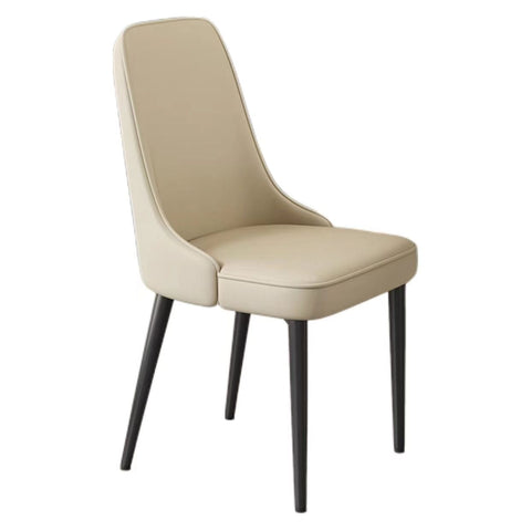 High back soft bag dining chair