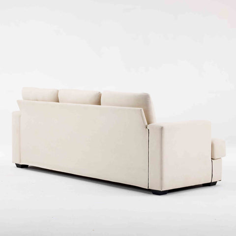Simple fabric sofa for small-sized living room
