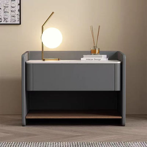 Light luxury Italian bedside table