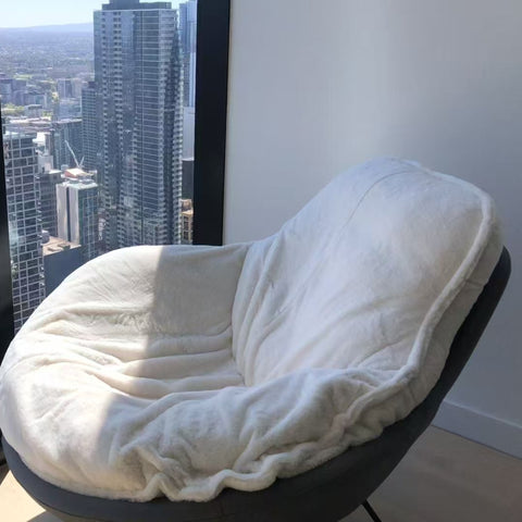White Penguin rocking chair