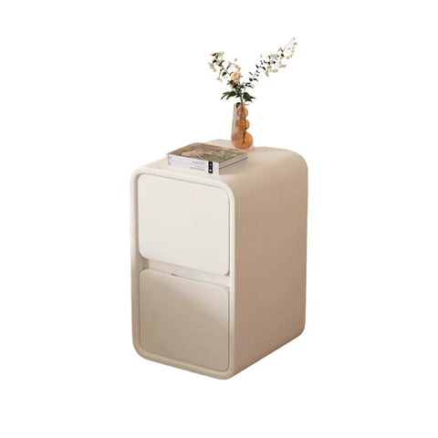 Casual 2 Tiers Manufactured Wood Bedside Table