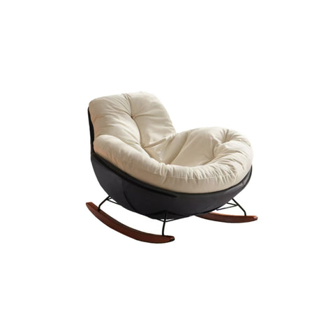 ROBERTO SUEDE SINGLE ROCKING CHAIR