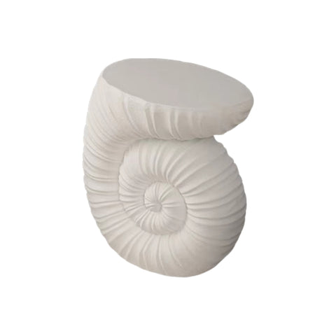 White Snail table