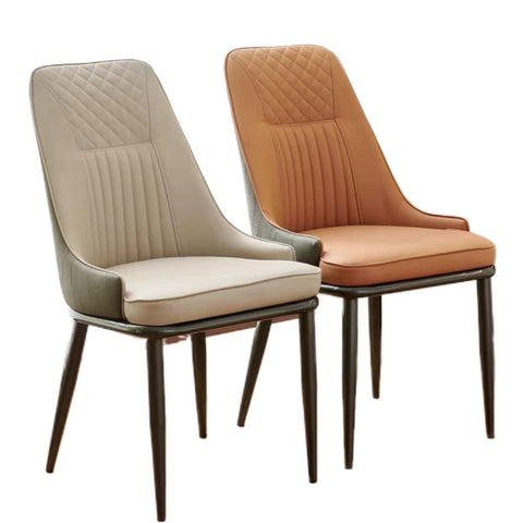 White High Back Dining chair