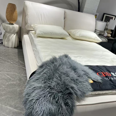 RICCARDO CBD FURNITURE LEATHER BED FRAME Double/Queen/King