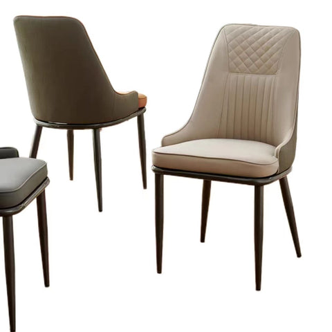 White High Back Dining chair