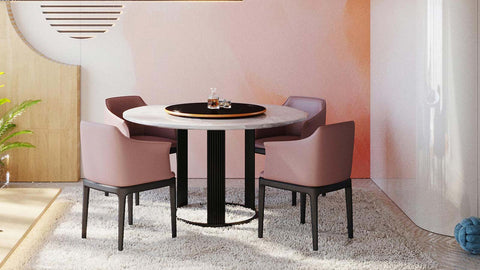 CBD ROUND MARBLE TALBE