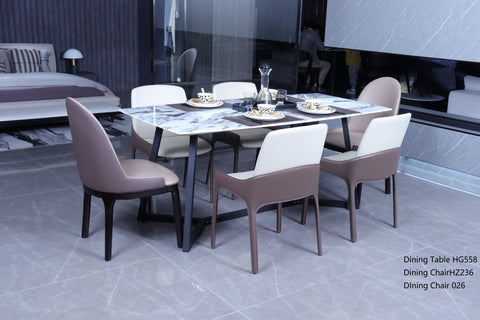 CBD FURNITURE MARBLE DINING-TABLE