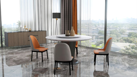 CBD ROUND MARBLE TABLE