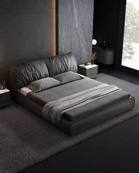 OTTONE LEATHAIRE BED FRAME Double/Queen/King