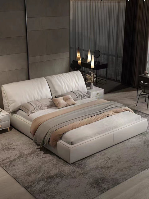 OTTONE LEATHAIRE BED FRAME Double/Queen/King