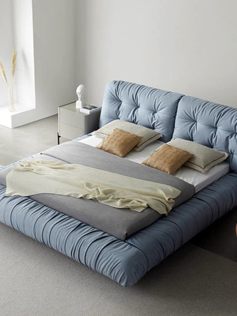 SAIMAH SOFT HEAD BED FRAME Double/Queen/King