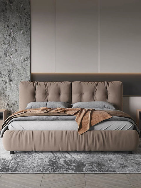 SAIMAH SOFT HEAD BED FRAME Double/Queen/King