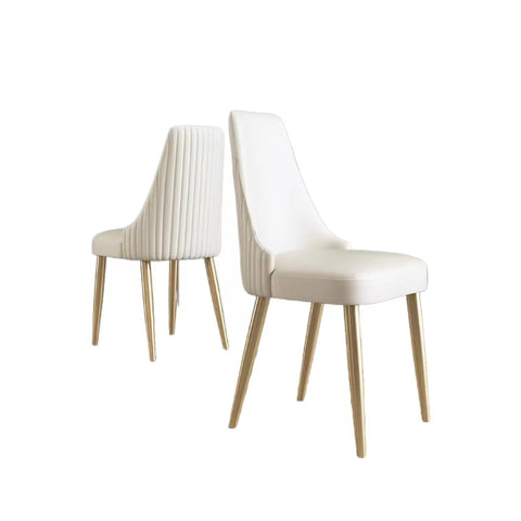 ALVARO LEATHAIRE LEATHER DINING CHAIR