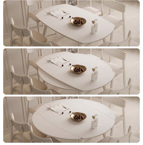 LORENZO ROCK PLATE EXTENSION DINING-TABLE