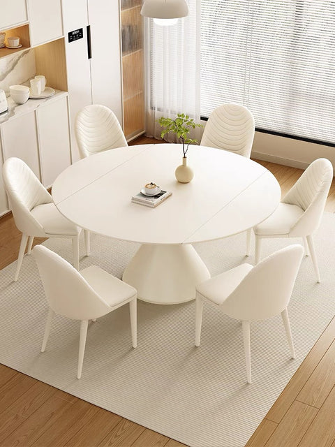 LORENZO ROCK PLATE EXTENSION DINING-TABLE