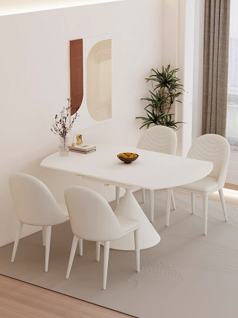 LORENZO ROCK PLATE EXTENSION DINING-TABLE