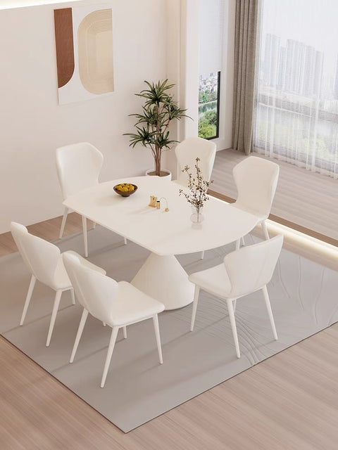 LORENZO ROCK PLATE EXTENSION DINING-TABLE