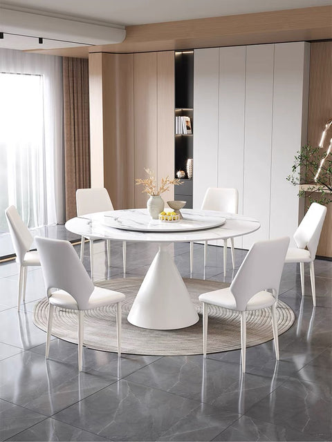 SOLOMONE ROUND SLATE DINING TALBE