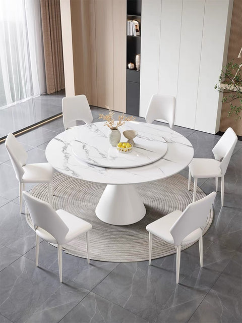 SOLOMONE ROUND SLATE DINING TALBE