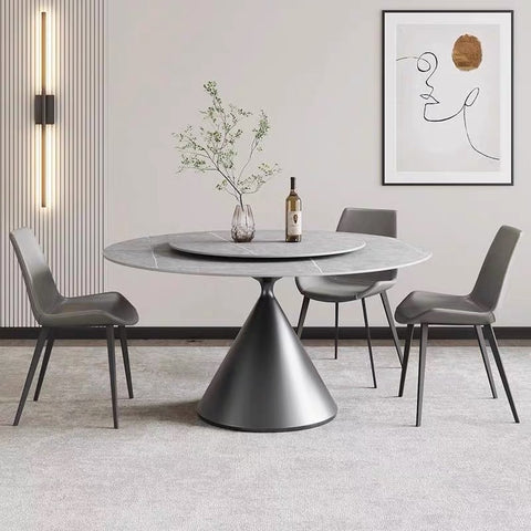 SOLOMONE ROUND SLATE DINING TALBE