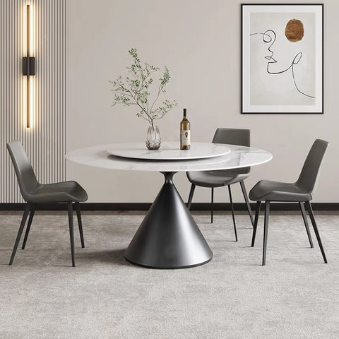 SOLOMONE ROUND SLATE DINING TALBE