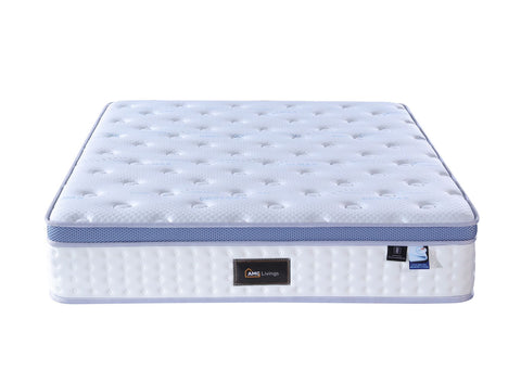 Pocket sprung mattress, firm/natural