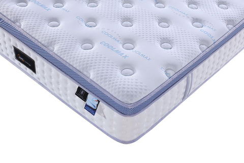 Pocket sprung mattress, firm/natural