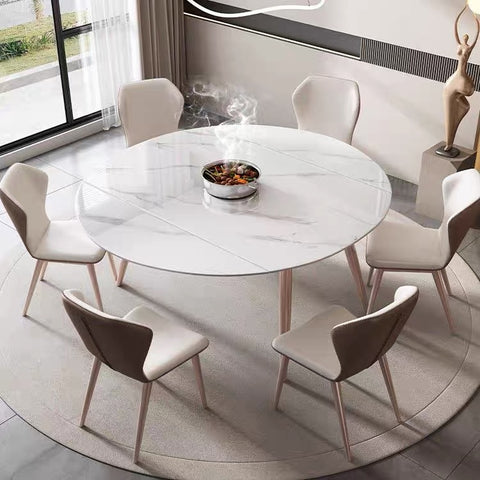 ALESSIA LEATHAIRE LEATHER DINING CHAIR