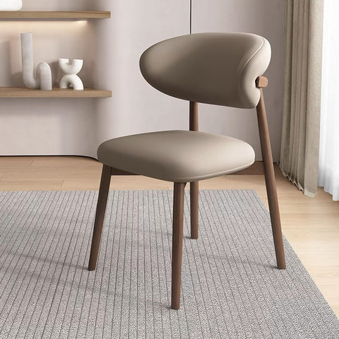 AMELIA LEATHAIRE LEATHER DINING CHAIR