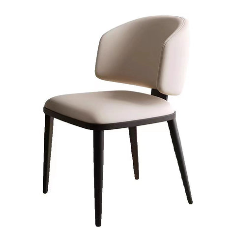High back dining chair