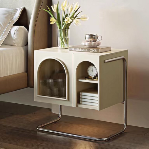 Vintage cream-style nightstand
