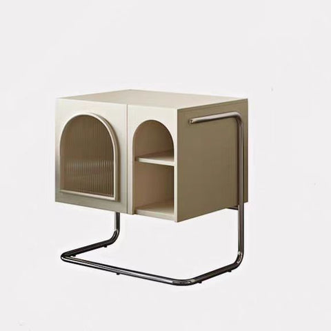 Vintage cream-style nightstand