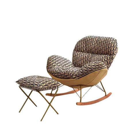 Rocking chair with foot
